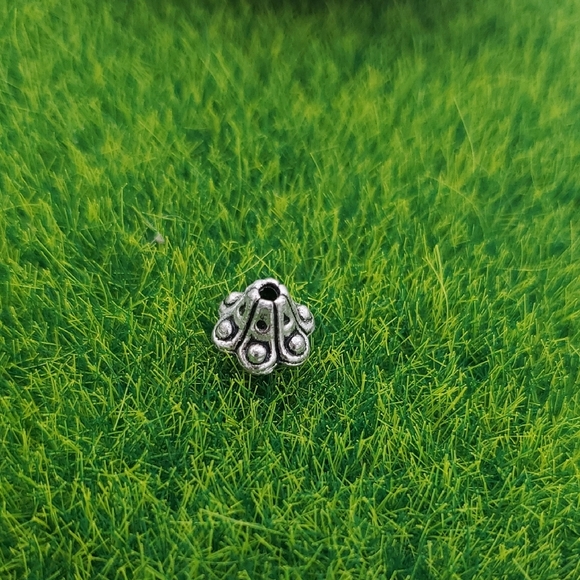 Silver Decorative Bead P313 - Picture 1 of 3